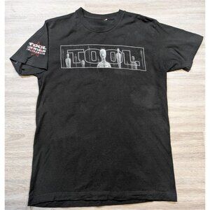 Tool Tour Shirt Mens Small 2024 Concert Skull Skeleton Fear Inocolum Black